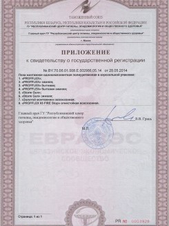 2015.03.25 Дивногорск - Приложение к сертификату, Профили поливинилхлоридные системы Rehau.